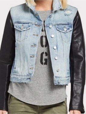 Blank NYC Denim with Leather Patch